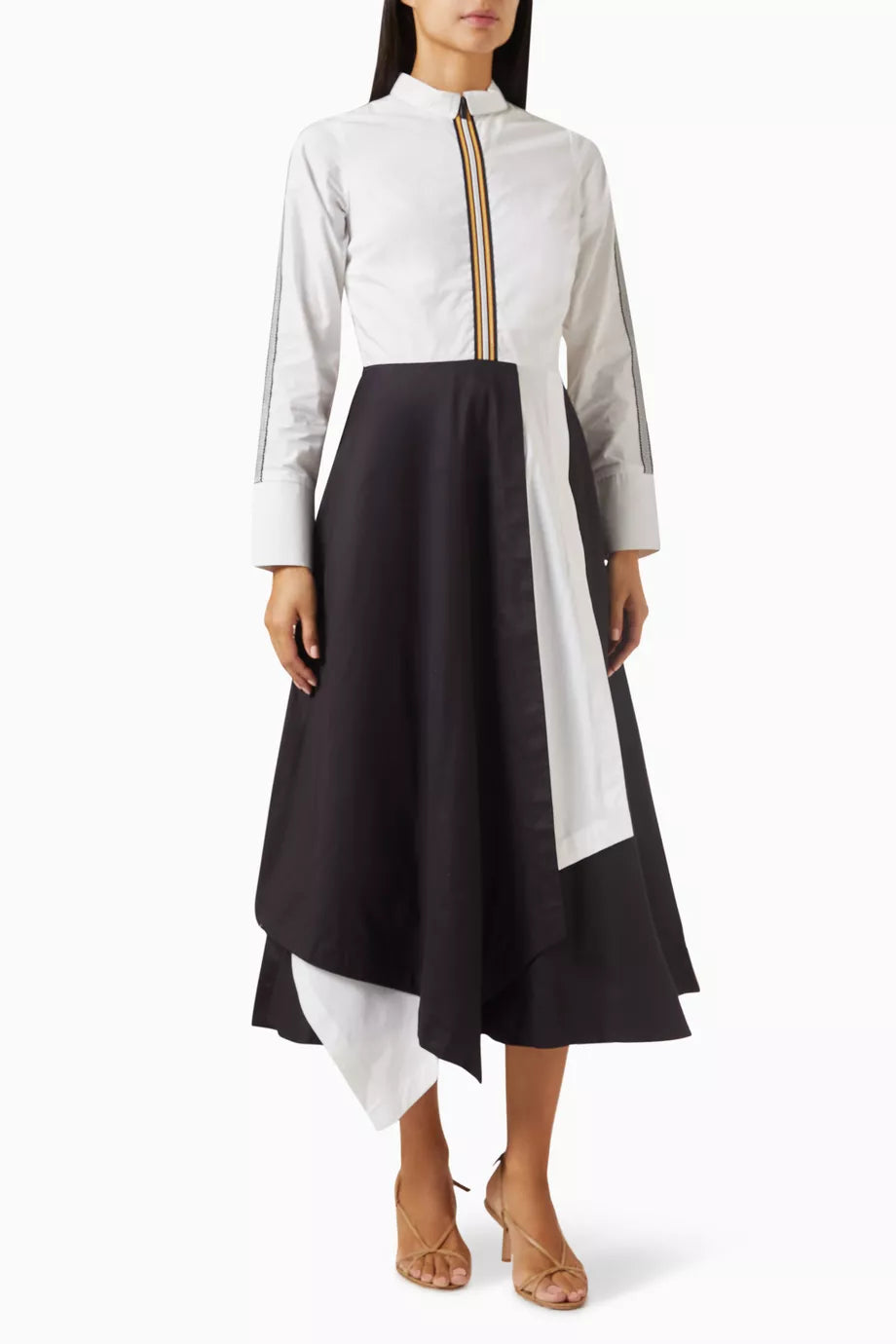 Linda Shirt Dress in Cotton-poplin