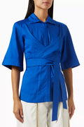 Marca Shirt in Cotton-poplin