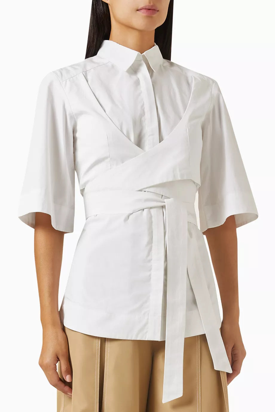 Marca Shirt in Cotton-poplin