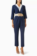 Bria Two-tone Jumpsuit