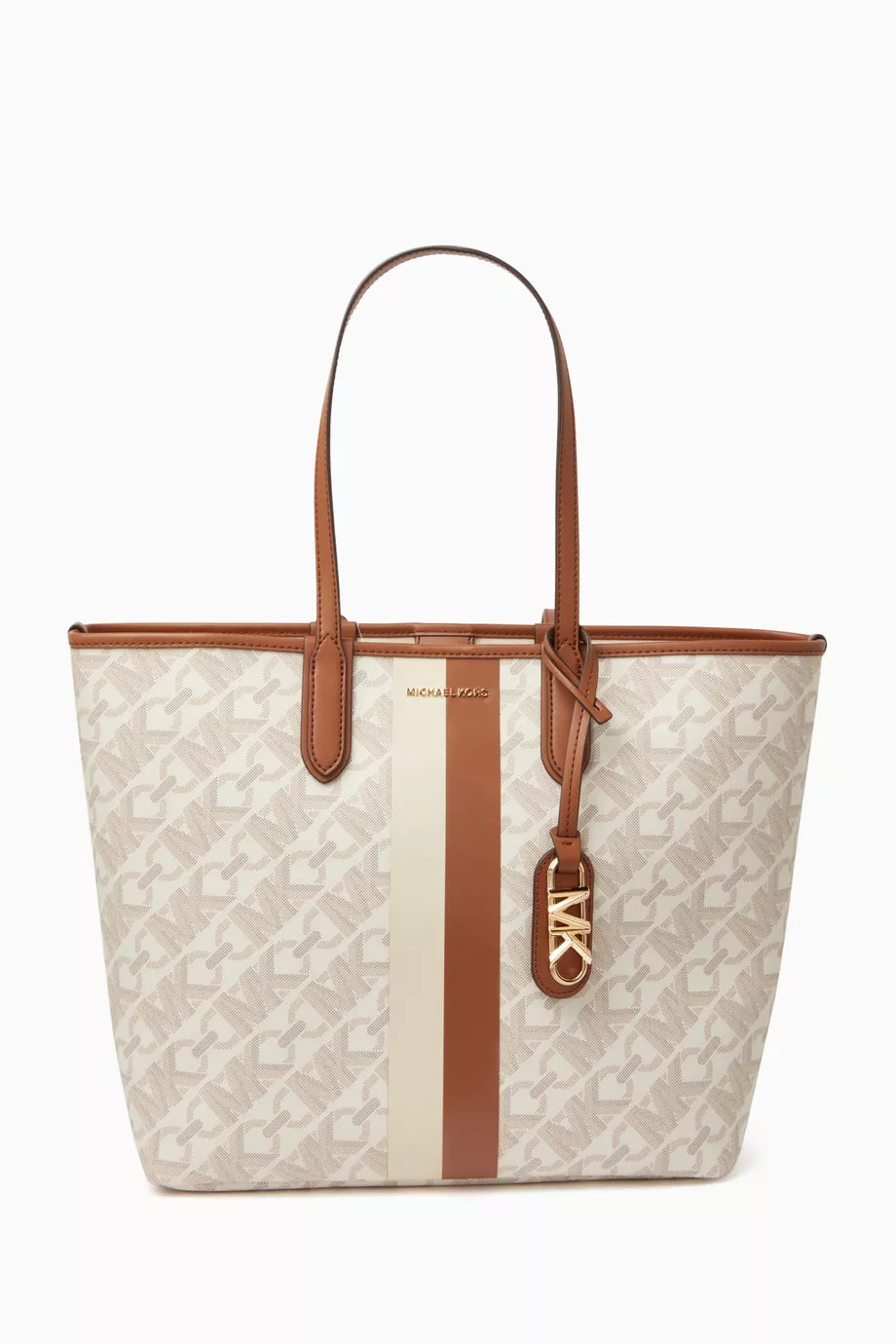 Large Eliza Tote Bag in Signature Monogram Canvas