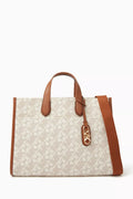 Large Gigi Tote Bag in Signature Monogram Canvas