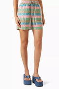 Lenny High-waisted Shorts