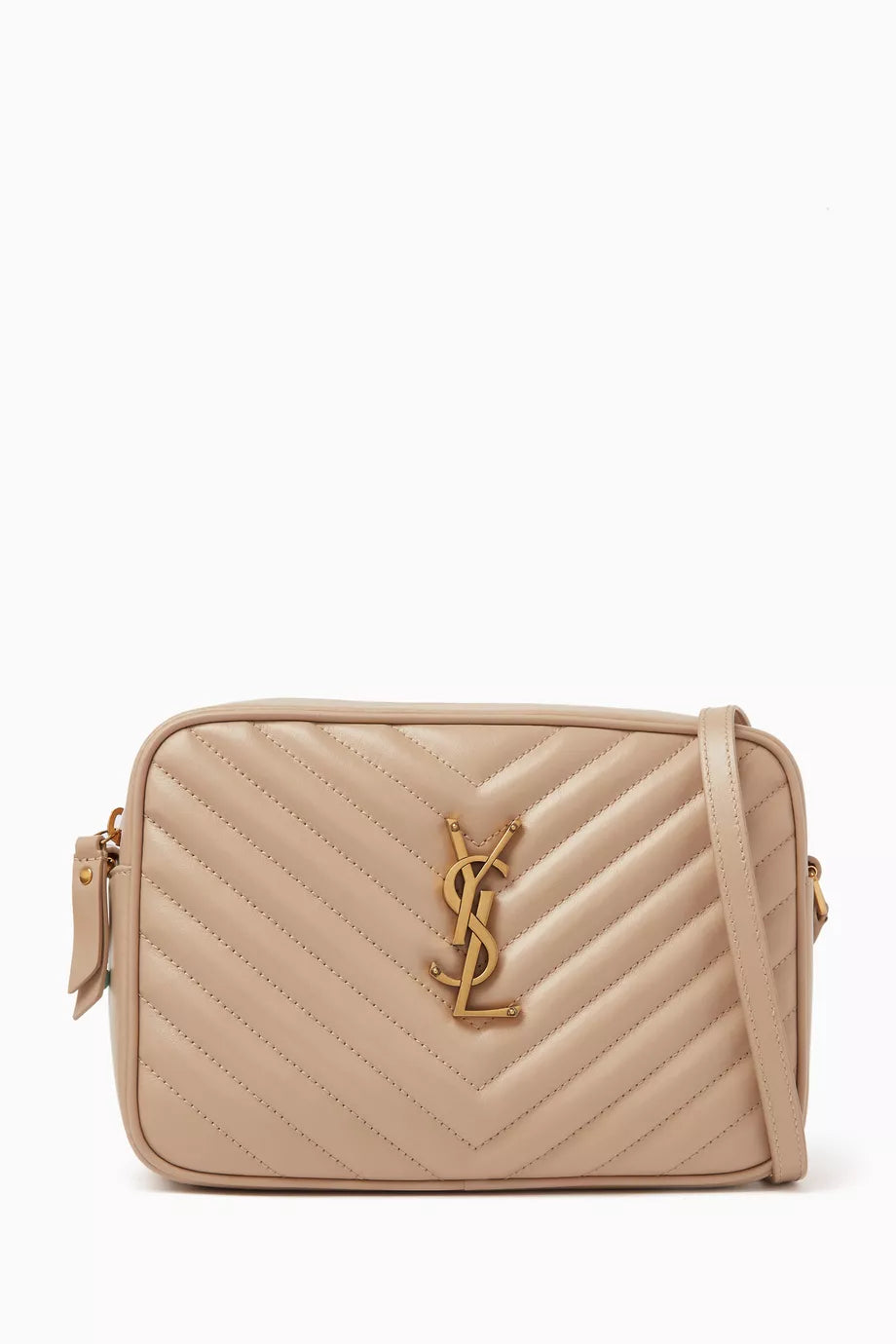 Lou Camera Shoulder Bag in Quilted Leather