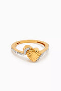 Full Of Love Ring in 24kt Gold-plated Sterling Silver