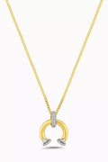 Go For It Necklace in 24kt Gold-plated Sterling Silver