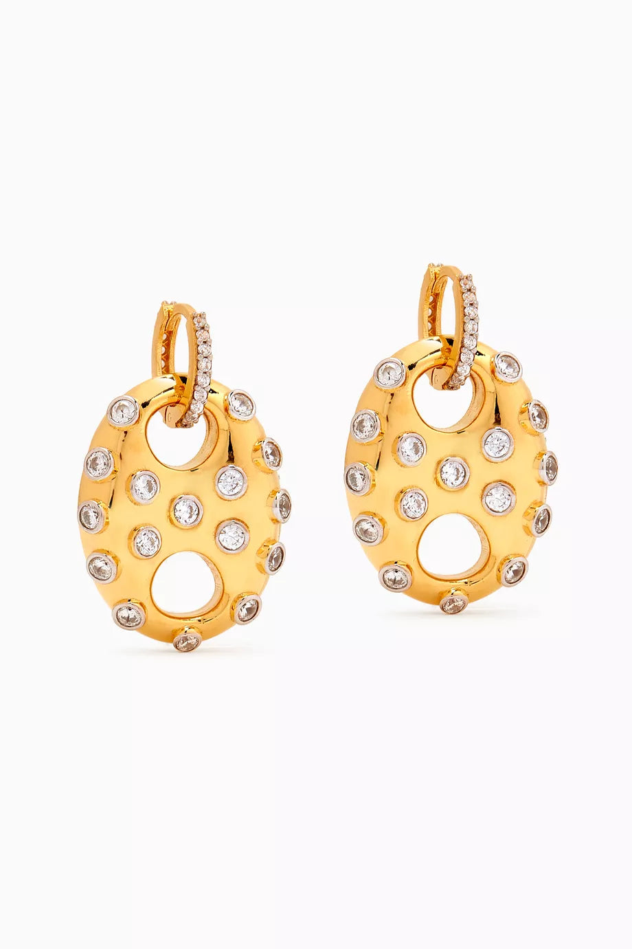 Back & Better Mini Earrings in 24kt Gold-plated Sterling Silver