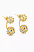 Full of Gold Earrings in 24kt Gold-plated Sterling Silver