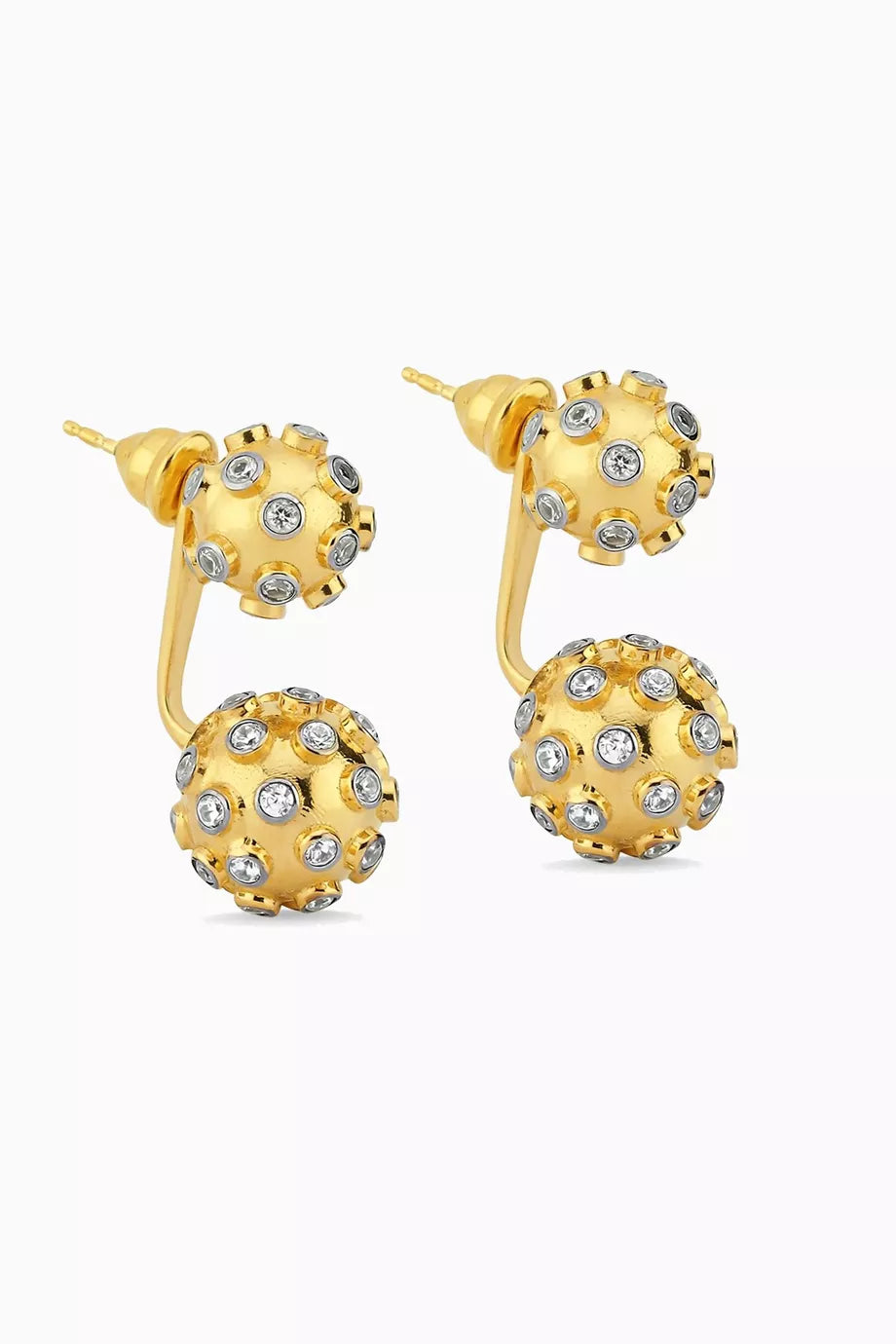 Full of Gold Earrings in 24kt Gold-plated Sterling Silver