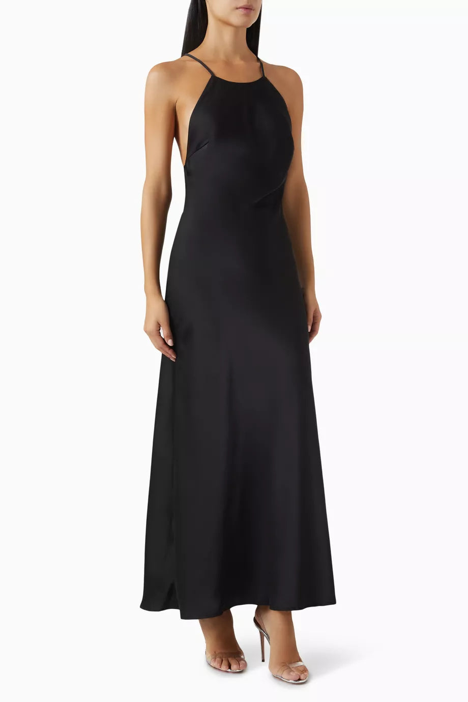 Lucid Maxi Dress in Satin