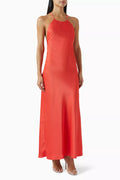 Lucid Maxi Dress in Satin