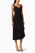 Gowrie Midi Dress in Scuba-fabric
