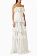 Ascot Tiered Maxi Dress