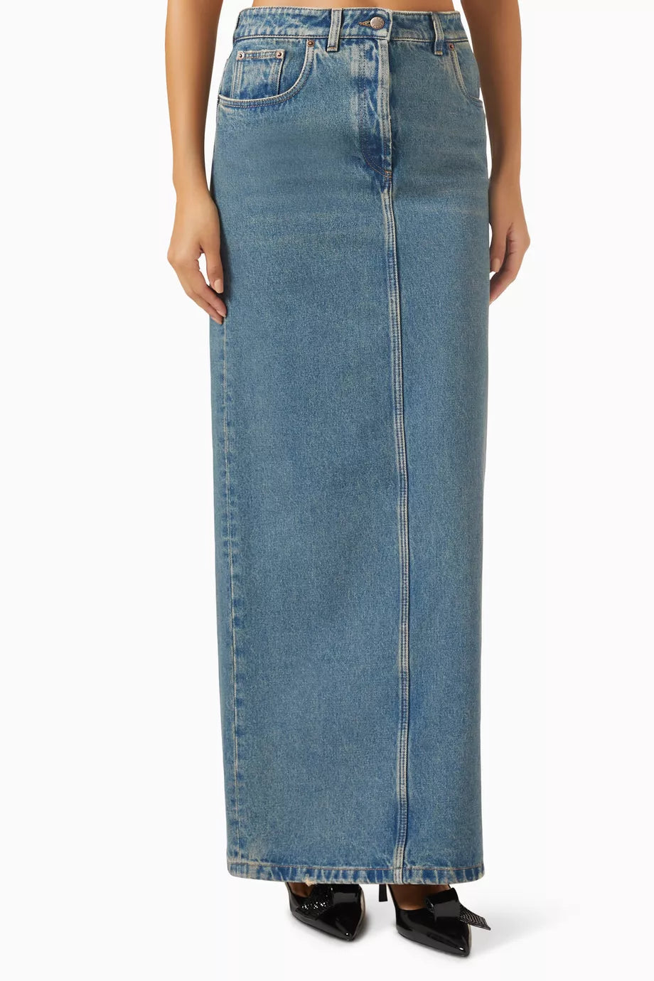 Maxi Skirt in Denim