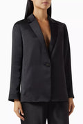 Fluid Blazer in Satin