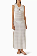 Maddie Maxi Dress in Cotton-knit