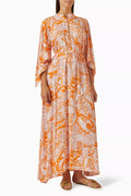 Edith Maxi Dress in Viscose