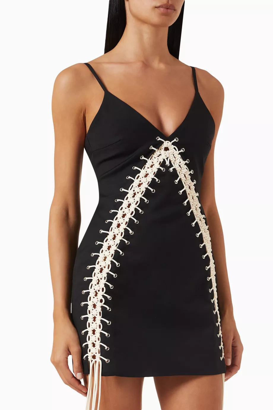 Macrame Mini Dress