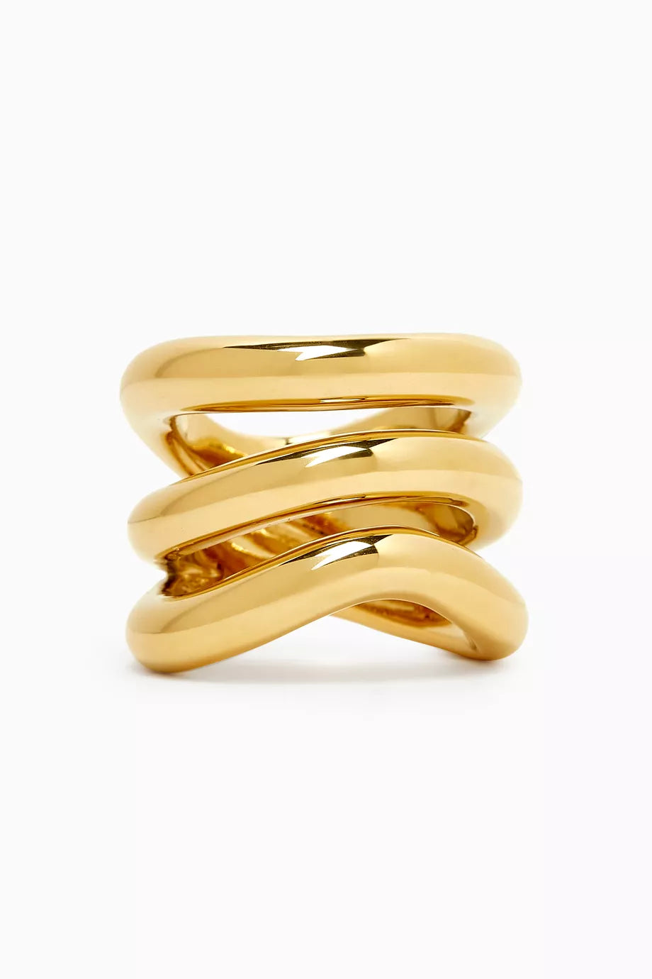 Gala Ring in Gold Ion-plated brass