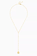 Bonnet Lariat Necklace in 18kt Gold Vermeil on Sterling Silver