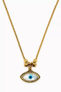 Gizmo Necklace in Gold-plated Brass