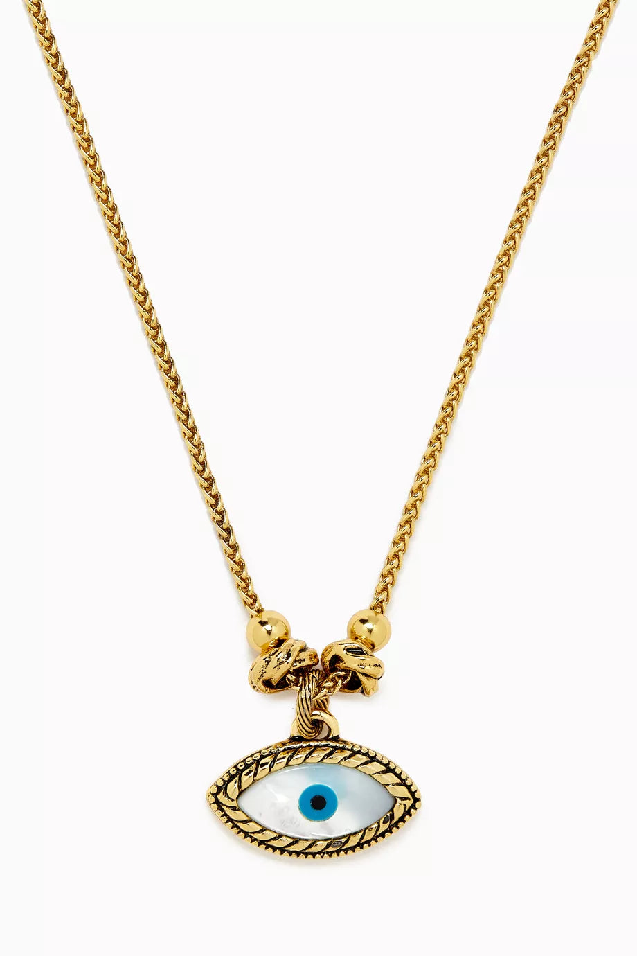 Gizmo Necklace in Gold-plated Brass