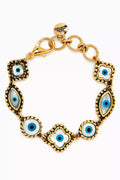 High Up Bracelet in Gold-plated Brass