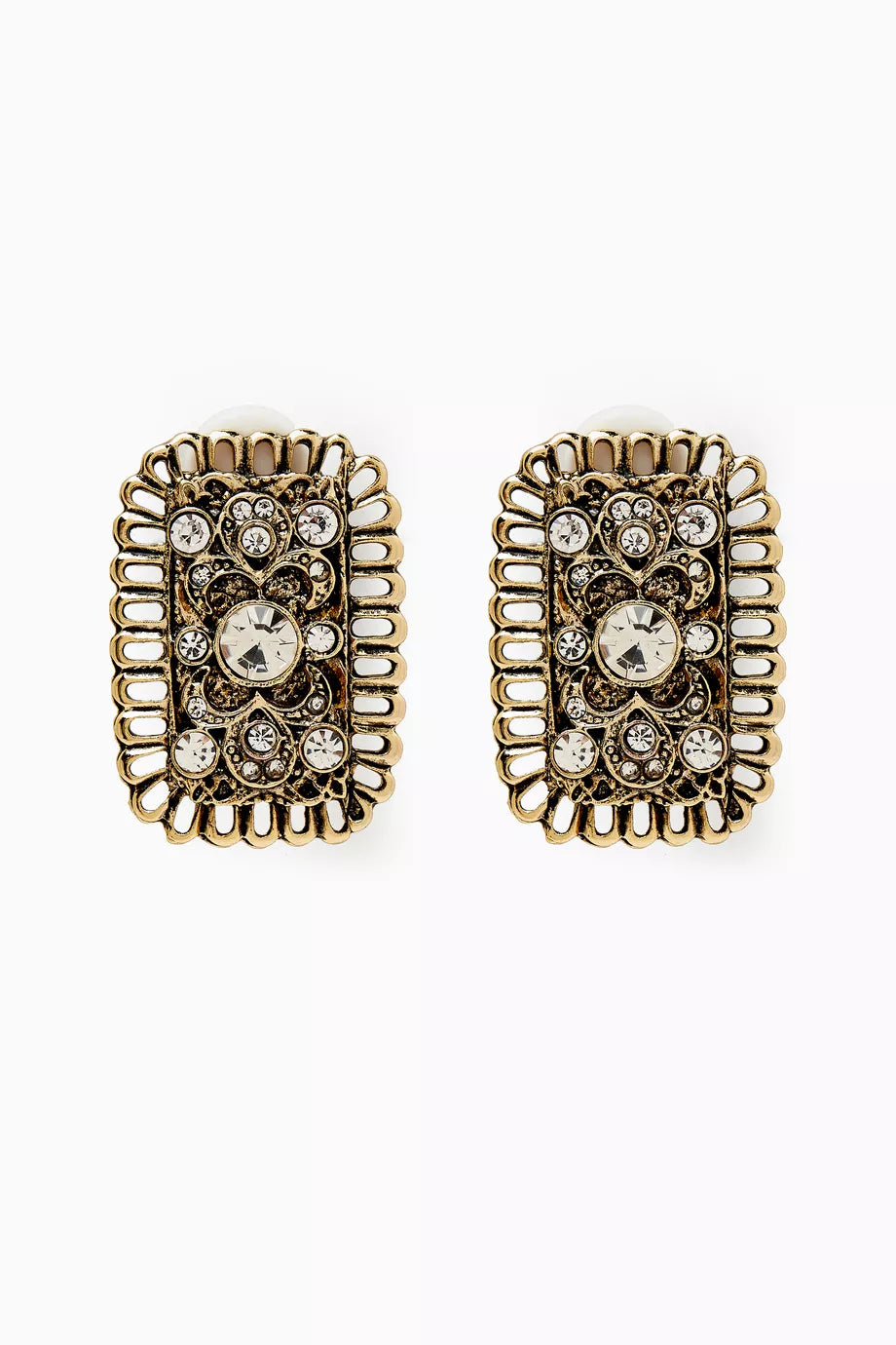 Fairy Earrings in Gold-plated Brass