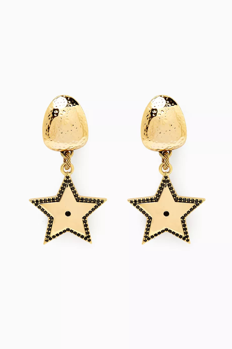 Estelle Earrings in Gold-plated Brass
