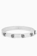 Miller Stud Hinge Bracelet in Stainless Steel
