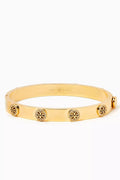 Miller Stud Hinge Bracelet in Gold-tone Stainless Steel