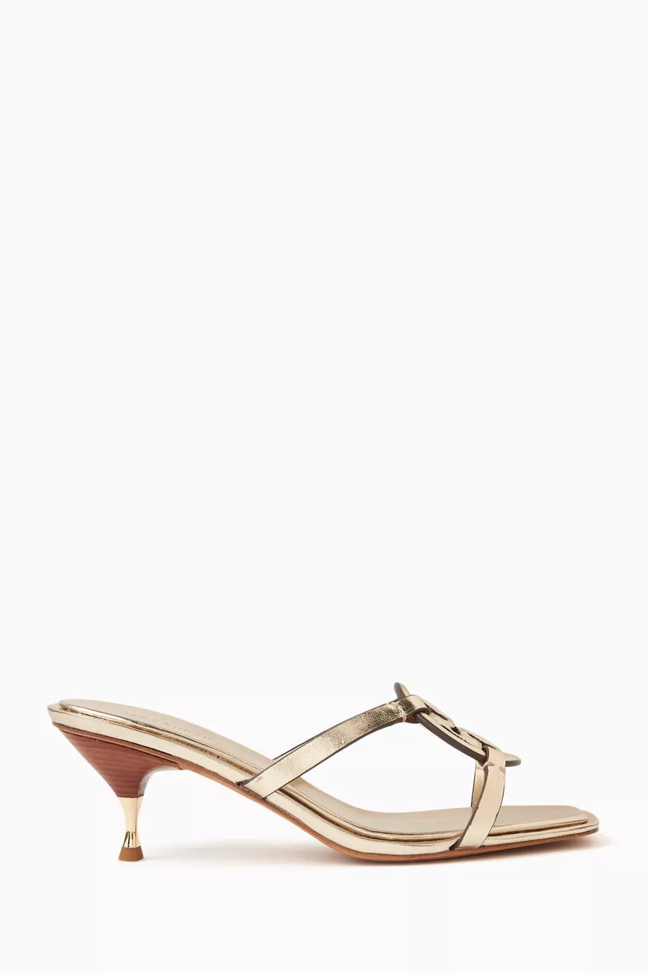 Miller Bombé 55 Sandals in Metallic Leather