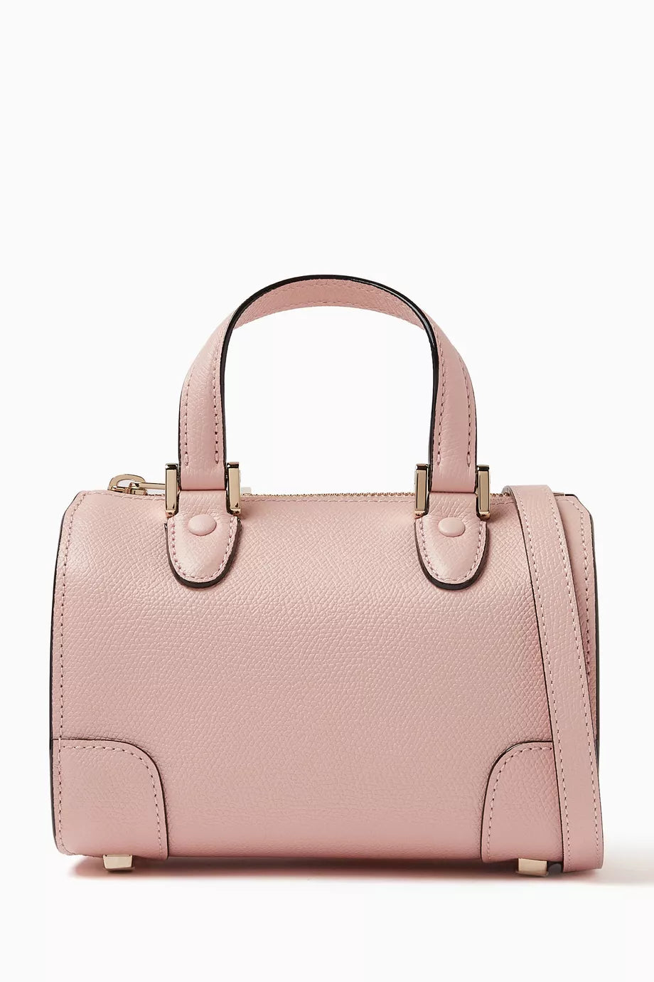 Micro Babila Boston Top-handle Bag in Leather