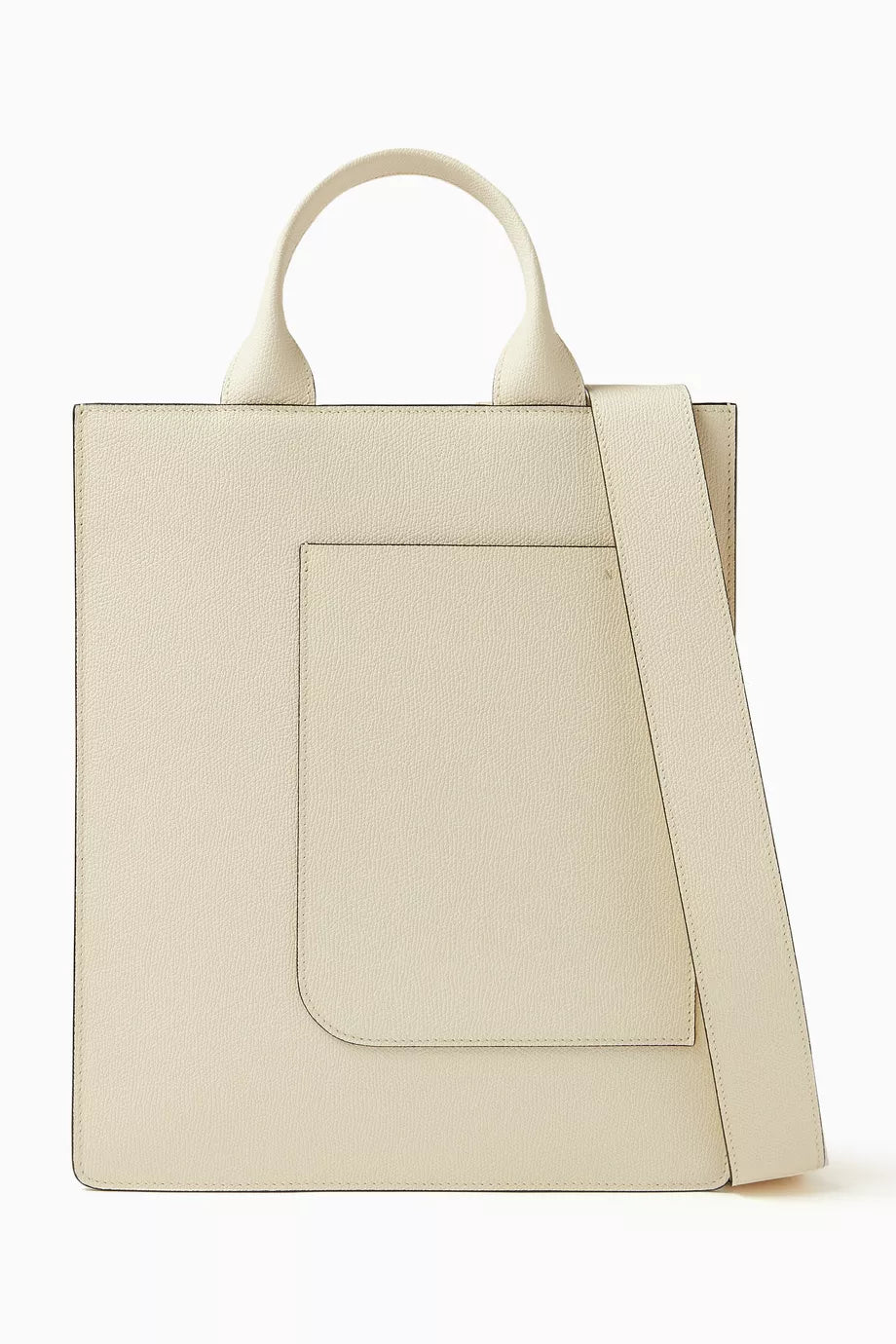 Mini Boxy Top Handle Bag in Millepunte Calfskin Leather