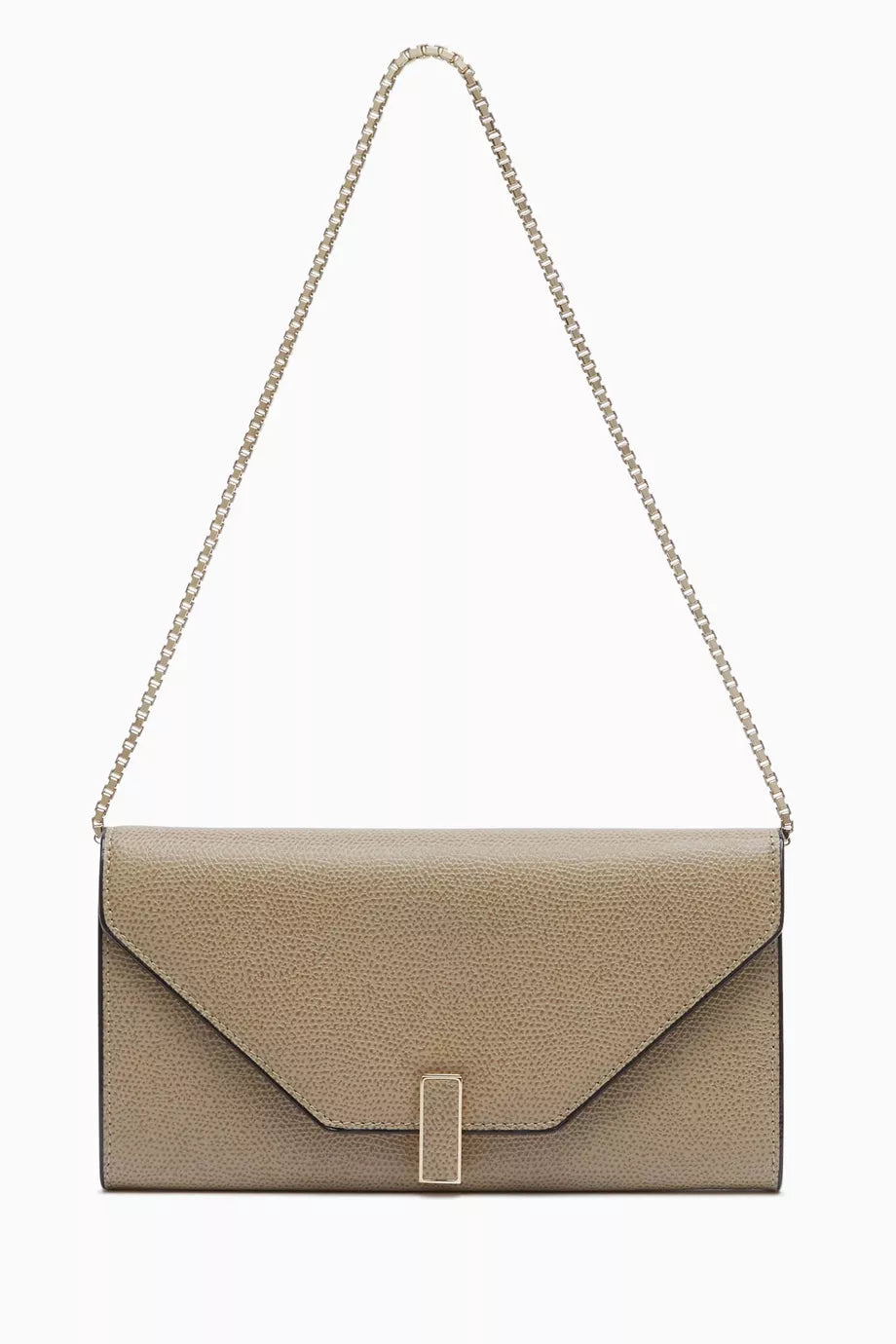 Iside Continental Chain Purse in Millepunte Calfskin Leather