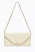 Iside Continental Chain Purse in Millepunte Calfskin Leather