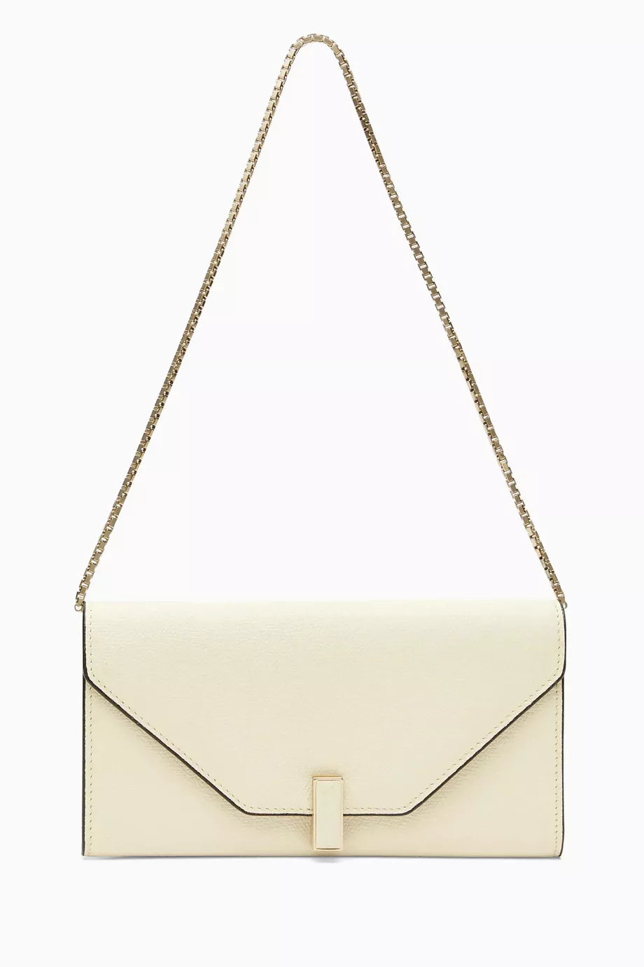 Iside Continental Chain Purse in Millepunte Calfskin Leather