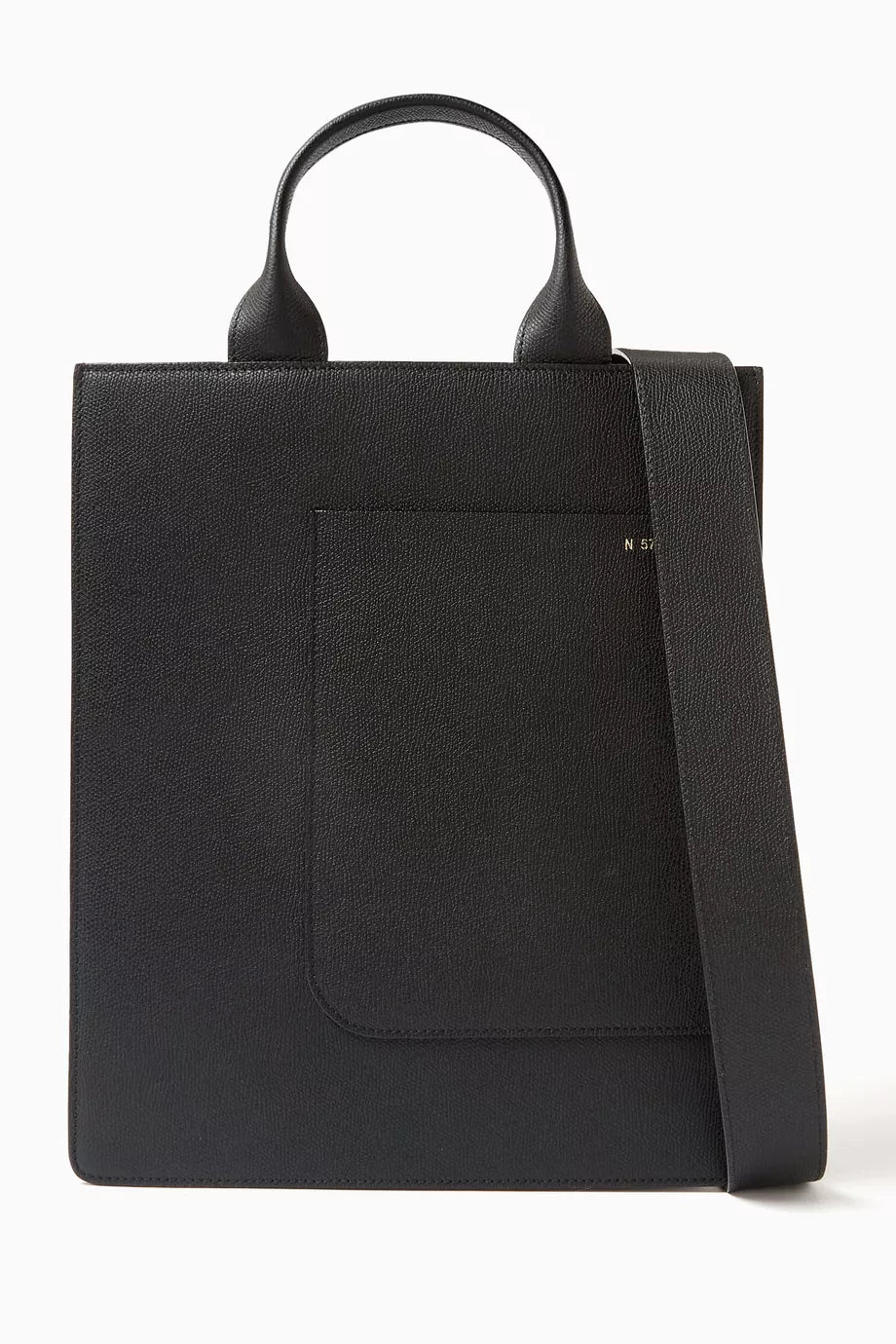 Mini Boxy Top Handle Bag in Millepunte Calfskin Leather