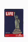 Life Liberty Book Clutch in Silk & Felt