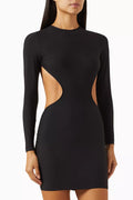 Cut-out Mini Dress in Jersey