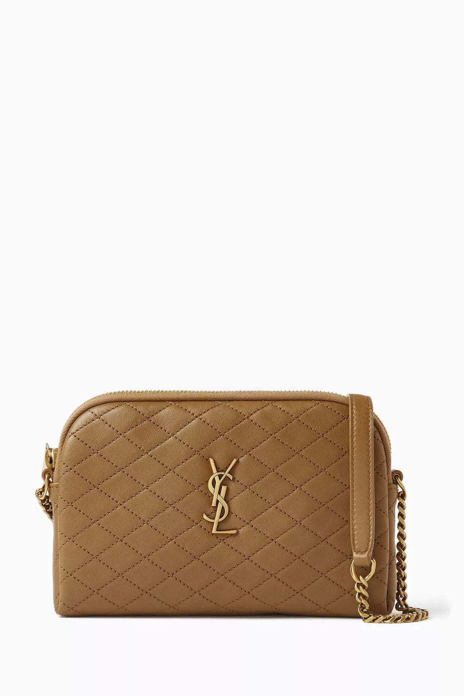 Gaby Pouch in Quilted Lambskin Leather