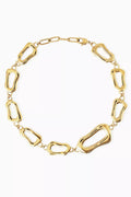 Kim Necklace in 18kt Gold-plated Bronze