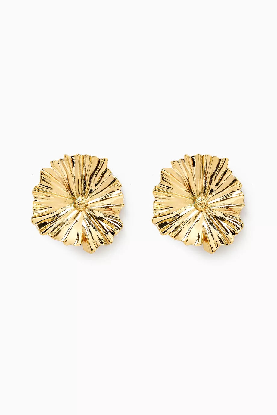 Amary Earrings in 18kt Gold-plated Bronze