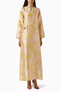 Asma Kaftan in Jacquard