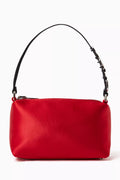Medium Heiress Pouch Bag in Satin