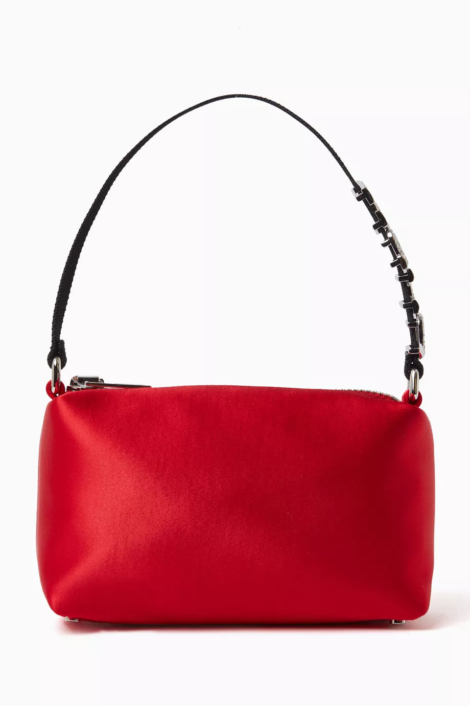 Medium Heiress Pouch Bag in Satin