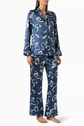 Lila Arran Pyjama Set in Silk
