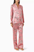 Lila Aileas Pyjama Set in Silk