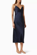 Issa Slip Dress in Silk Satin