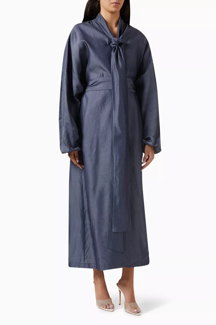 Arata Robe Dress in Cotton